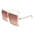 Flat top square sun glasses 2020 new arrivals retro fashion gradient shades custom designer luxury sunglasses women men 87029